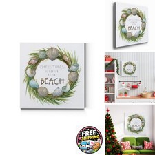 Renditions Gallery Seashell Wreath Wall Art, Ocean & Beach Theme, Gallery picture