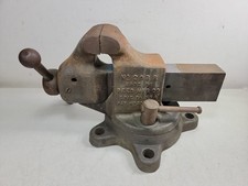 VTG Reed Mfg Co No 203R (203-R) Swivel Base Bench Vise 27lbs 9oz (Jaws 3