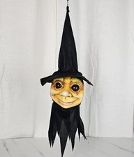 Hanging Jack O Lantern Halloween Decor Light Up Motion Activated Scary Noises picture