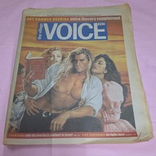 1998 Village Voice Literary Supplement Hot Summer Reading Vintage Newspaper picture