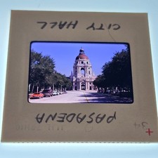 1978 Pasadena City Hall California Street Scene Cars Original 35mm Color Slide picture
