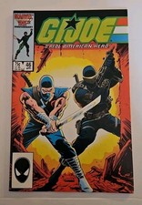 G.I. Joe A Real American Hero #46 Direct Marvel 1986 Snake Eyes Cobra Duke picture