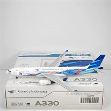 JC Wings 1:400 Garuda Indonesia Airbus A330-300 PK-GPZ Diecast Aircraft Model picture
