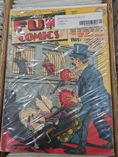More Fun Comics #93 (DC Comics September-October 1943) COVER DETACHED picture