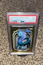 Topps 2024 Topps Chrome Disney Sisu Gold Refractor /50 #175 PSA 9 picture