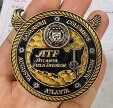 2026 ATF Atlanta Field Division Challenge Coin Sports +Bottle Opener Police 🔥 picture