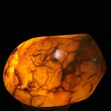 418g Natural Beautiful Patterned Agate Love Geode Agate Reiki picture