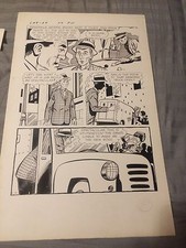 CAR 54 #5 original art WHERE ARE YOU? 1963 KEYSTONE COPS ARMORED CAR, billiards picture