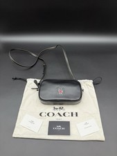 COACH x DISNEY Collection - MICKEY Crossbody Clutch Black Leather Bag picture