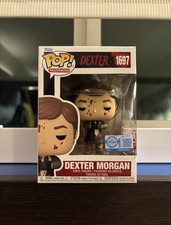 Funko Pop Vinyl: Dexter Morgan (Bloody) - Funko (Exclusive) #1697 + Protector picture