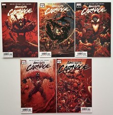 Absolute Carnage #1-5 Cover A Set of 5 venom Marvel Comics 2019 NM picture
