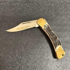 Vintage Puma 905 Duke Folding Pocket Knife Stag Handle Solingen Germany picture
