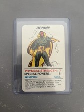 The Vision 1977 Marvel Super Heroes Top Trumps picture