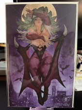 DARKSTALKERS X STREET FIGHTER ROGUES #1 * ICKPOT * MORRIGAN * LTD 250 NM picture