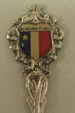 Acadian Flag Vintage Souvenir Spoon Collectible picture