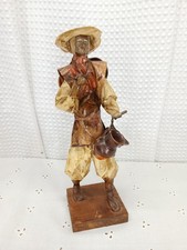 VINTAGE MEXICAN PAPER PAPEE MACHE OLD MAN MASK/FOLK ART COLLECTIBLE  picture