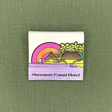 Sheraton Kauai Hotel Hawaii Rare Vintage Matchbook Matches Unstruck picture