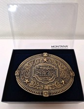 NFR Belt Buckle 2017 Montana Silversmiths Wrangler National Finals Rodeo Bronze picture