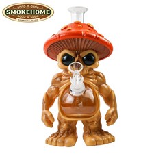 Skull 10inch Heavy Glass Bongs Water Pipes Smoking Bubbler cool bong w/14mm Bowl picture
