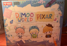 Pop Mart Pop Bean Dimoo World × Pixar Series blind box set picture