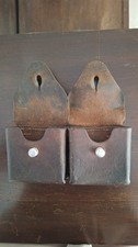 Vintage Swiss Army Leather Ammo Pouch WWII Era K31 K11 Cartridge Box Saddler Mar picture