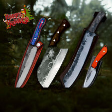 Serbian® Outdoor & Indoor Knife Set 4 pcs Knife Set For Outdoor Camping, picture