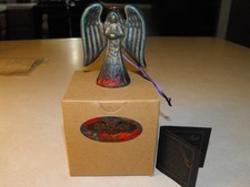 Spirit Angel Raku Design By Jeremy Diller New In Box Ornament picture