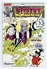 Beetlejuice Crimebusters on the Haunt #3 NM- 9.2 1992 picture