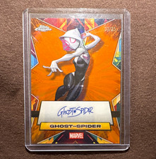 Topps 2025 Marvel Chrome Ghost-Spider Facsimile Autograph FA-GS Serial #1/25 picture
