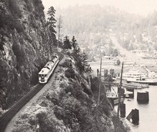 PGE No 1 Horseshoe Bay Howe Sound RDC RS-18 Logger Run Squamish Vtg Mag Image picture