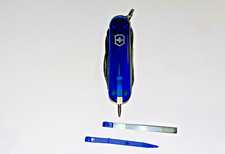 NEW in Box Victorinox Swiss Army 58mm Knife : SAPPHIRE BLUE MANAGER  : 0.6365.T2 picture