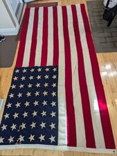 Vintage 48 Star American Flag 4 1/2