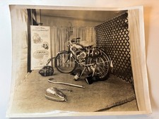 1950s 8x10 Whizzer Schwinn Dealer window photograph RARE  picture