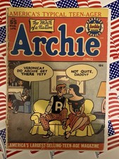 Archie Comics #55 1952 Golden Age Veronica Innuendo Cover VG- Detached at BS picture