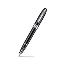 Sheaffer Legacy 9064 Fountain Pen in Black with Chrome Trim picture