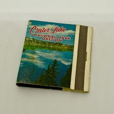 Vintage Crater Lake Lodge, Oregon, Matchbook — Unstruck picture