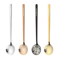 Starbucks Limited Edition Coffee Spoon Stainless Steel Siren Logo Tableware Gift picture