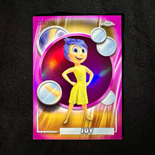 Topps 2026 Chrome Disney Pixar Inside Out Joy #171 Magenta Refractor 226/399 picture