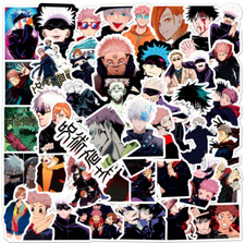 Mix 50 PCs Jujutsu Kaisen Anime Luggage Notebook Laptop Sticker-No Duplicate picture