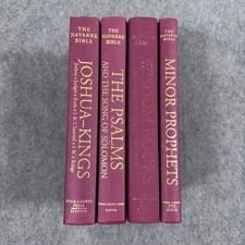 [Lots of 4] The Navarre Bible Joshua-King/The Psalms/Minor Prophets/Wisdom Books picture