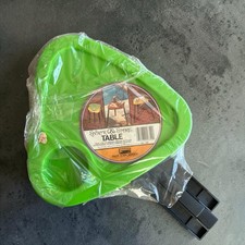 VTG 1960s Snack & Store Plastic Indoor Outdoor Lime Green 16