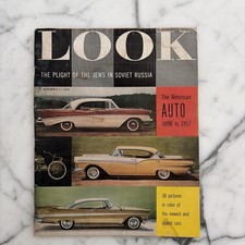 Look Magazine November 27, 1956 the American Auto 1896-1957, 38 pictures picture