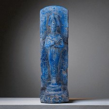 Ancient Egyptian Statue Rare Osiris God Antique Pharaonic Mythology Unique BC picture