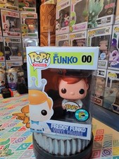Funko Pop Freddy Funko #00 Red Tie Pop Sign SDCC 2012 Exclusive LE 96 picture