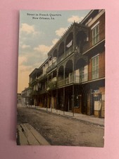 Street in French Quarters, New Orleans LA picture