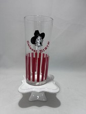 Vintage Colonel Dixie Fast Food Glass Tumbler Mobile Alabama Advertising Vtg picture