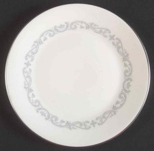Minton Silver Scroll Bread & Butter Plate 334567 picture