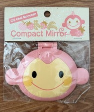 Very Rare Sanrio Vintage 2004 Chi Chai Monchan Pink Compact Mirror HTF Sealed picture
