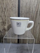GM General Motors TRAINING Center Coffee Mug 1957 Jackson China /restaurant Ware picture