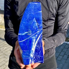 4.71LB TOP Natural Lapis Lazuli jasper quartz crystal Furnishing articles picture
